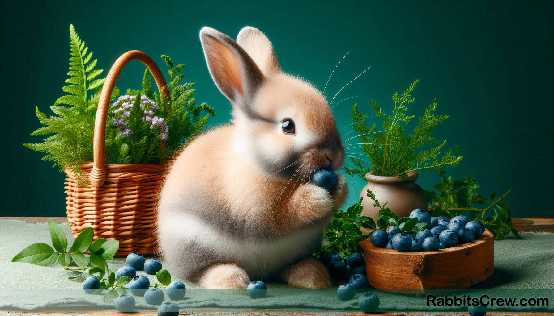 can rabbits eat blueberries