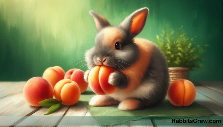 can rabbits eat peaches