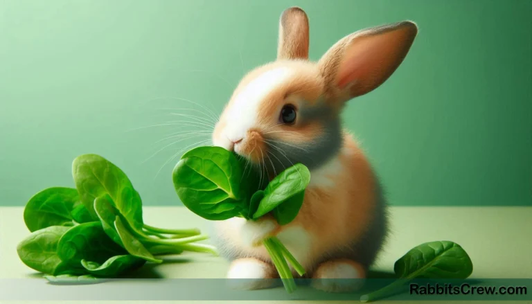 can rabbits eat spinach