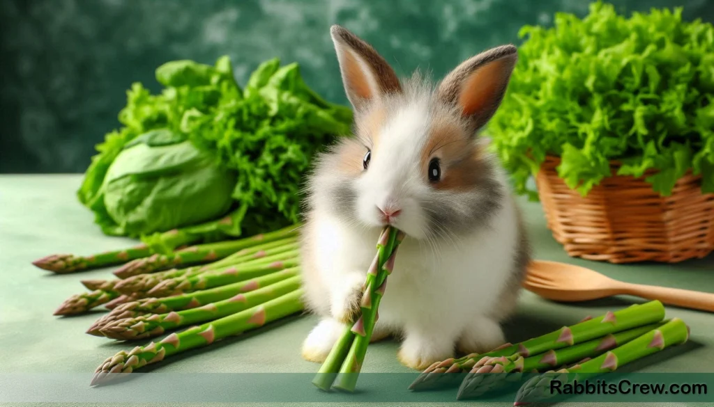 can a rabbit eat asparagus