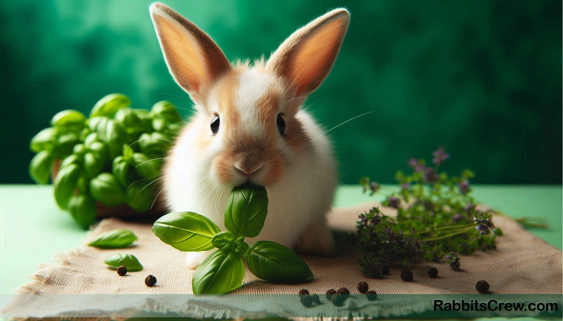 can rabbits have basil