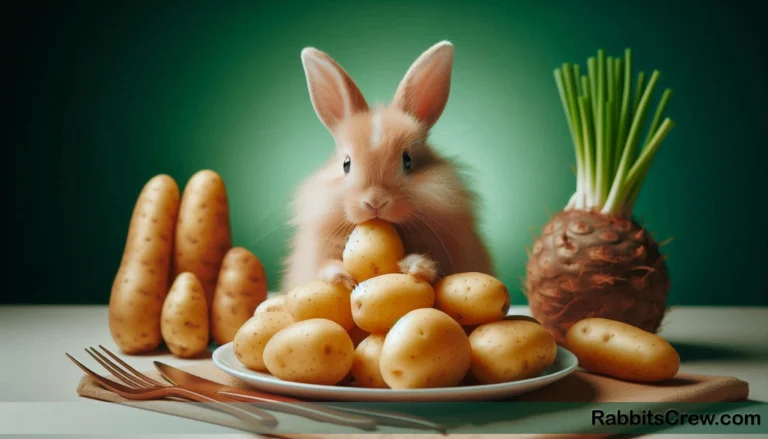 can rabbits have potatoes